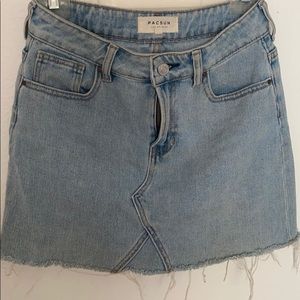 Denim Pacsun Skirt✨